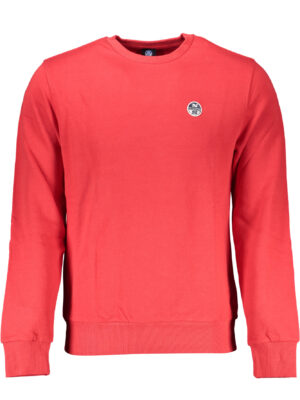 SUDADERA ROJA CON CREMALLERA PARA HOMBRE NORTH SAILS
