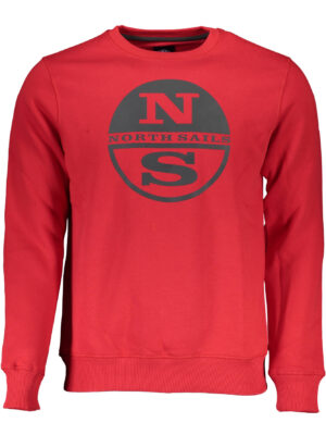 SUDADERA NORTH SAILS SIN CREMALLERA HOMBRE ROJO