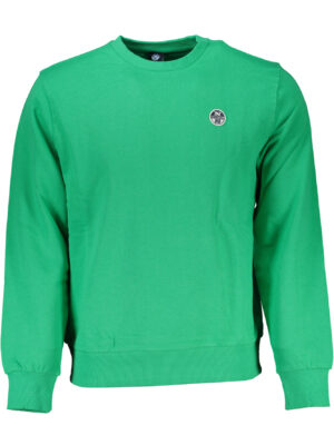 SUDADERA HOMBRE SIN CREMALLERA VERDE NORTH SAILS