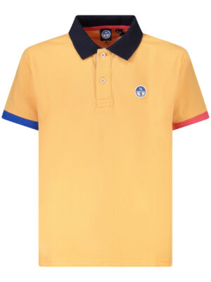 POLO NORTH SAILS MANGA CORTA NIÑO NARANJA