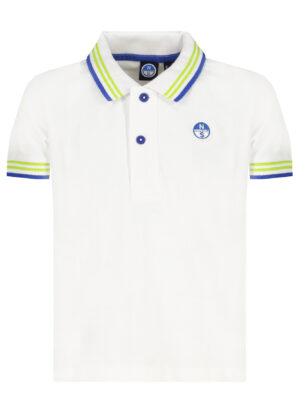 POLO DE MANGA CORTA NIÑO BLANCO NORTH SAILS