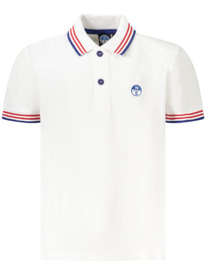 POLO NORTH SAILS MANGA CORTA NIÑO BLANCO
