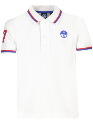 POLO DE MANGA CORTA NIÑO BLANCO NORTH SAILS