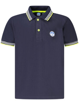 POLO NORTH SAILS MANGA CORTA NIÑO AZUL