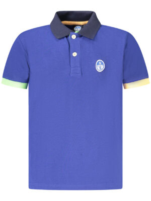 POLO NORTH SAILS MANGA CORTA NIÑO AZUL