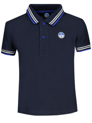 POLO DE MANGA CORTA NIÑO NORTH SAILS AZUL