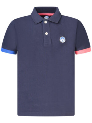 POLO NORTH SAILS MANGA CORTA NIÑO AZUL