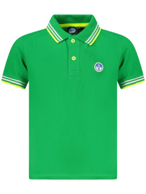 POLO DE MANGA CORTA PARA NIÑOS NORTH SAILS VERDE