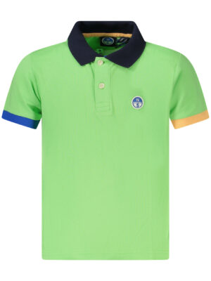 POLO DE MANGA CORTA PARA NIÑOS NORTH SAILS VERDE