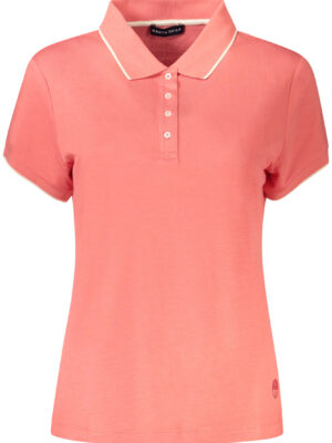 POLO DE MANGA CORTA PARA MUJER NORTH SAILS ROSA