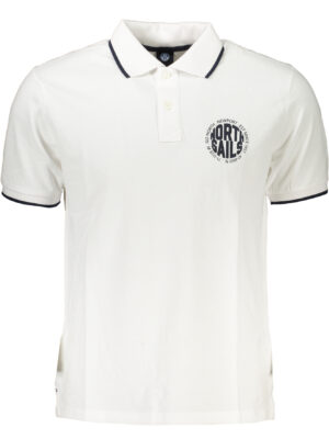 POLO MANGA CORTA HOMBRE BLANCO NORTH SAILS
