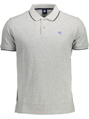 POLO DE MANGA CORTA NORTH SAILS HOMBRE GRIS