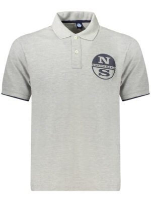 POLO MANGA CORTA HOMBRE NORTH SAILS GRIS