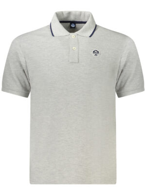 POLO MANGA CORTA HOMBRE NORTH SAILS GRIS