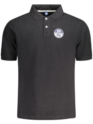 POLO MANGA CORTA PARA HOMBRE NORTH SAILS NEGRO