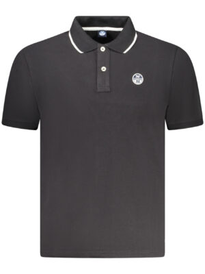 POLO MANGA CORTA PARA HOMBRE NORTH SAILS NEGRO