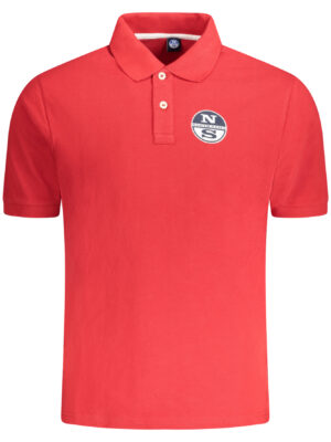 POLO MANGA CORTA PARA HOMBRE NORTH SAILS ROJO