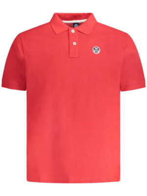 POLO MANGA CORTA PARA HOMBRE NORTH SAILS ROJO