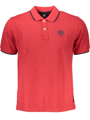 POLO MANGA CORTA HOMBRE ROJO NORTH SAILS