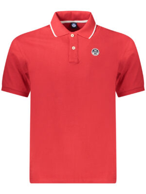 POLO MANGA CORTA PARA HOMBRE NORTH SAILS ROJO