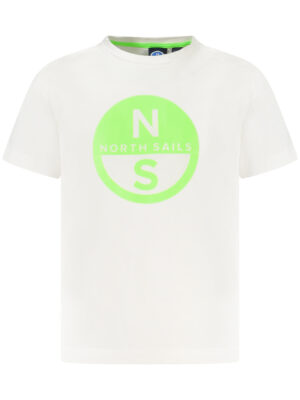CAMISETA DE MANGA CORTA NORTH SAILS NIÑO BLANCA