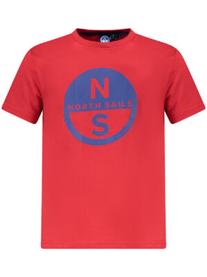 CAMISETA DE MANGA CORTA NORTH SAILS NIÑO ROJA