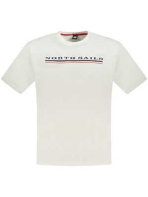 CAMISETA MANGA CORTA NORTH SAILS HOMBRE BLANCA