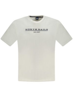 CAMISETA MANGA CORTA NORTH SAILS HOMBRE BLANCA