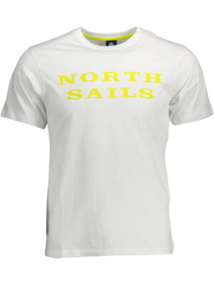 CAMISETA DE MANGA CORTA NORTH SAILS HOMBRE BLANCA