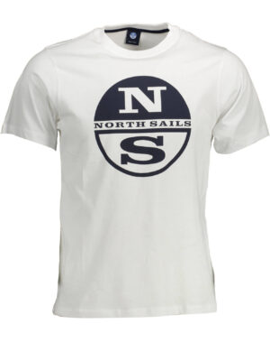 CAMISETA MANGA CORTA NORTH SAILS BLANCA HOMBRE