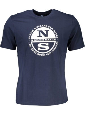 CAMISETA MANGA CORTA HOMBRE NORTH SAILS AZUL