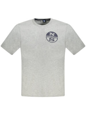 CAMISETA MANGA CORTA NORTH SAILS HOMBRE GRIS