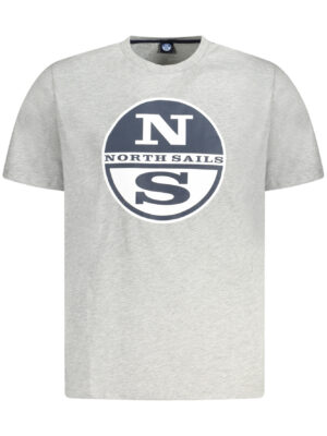 CAMISETA MANGA CORTA NORTH SAILS HOMBRE GRIS