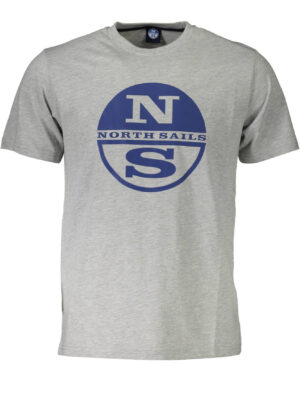CAMISETA DE MANGA CORTA NORTH SAILS HOMBRE GRIS