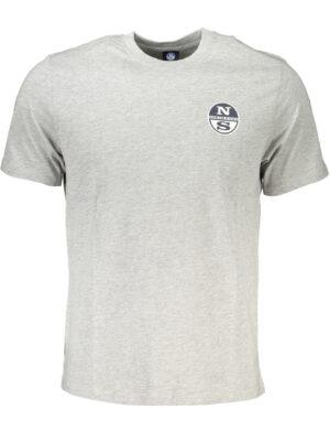 CAMISETA MANGA CORTA HOMBRE NORTH SAILS GRIS
