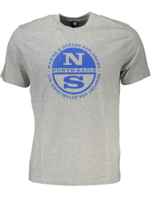 CAMISETA MANGA CORTA HOMBRE NORTH SAILS GRIS