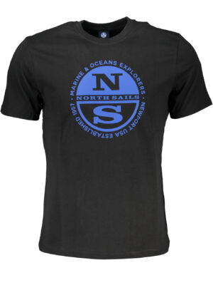 CAMISETA MANGA CORTA HOMBRE NORTH SAILS NEGRO