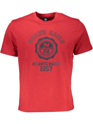 CAMISETA MANGA CORTA HOMBRE NORTH SAILS ROJA