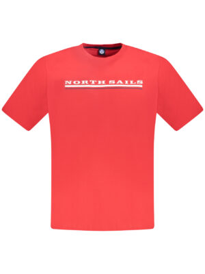CAMISETA MANGA CORTA HOMBRE NORTH SAILS ROJA