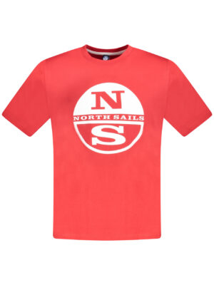 CAMISETA MANGA CORTA HOMBRE NORTH SAILS ROJA
