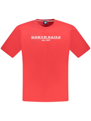 CAMISETA MANGA CORTA HOMBRE NORTH SAILS ROJA