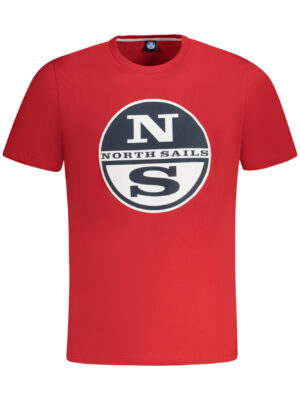 CAMISETA MANGA CORTA HOMBRE NORTH SAILS ROJA