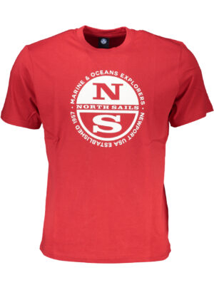 CAMISETA MANGA CORTA HOMBRE NORTH SAILS ROJA