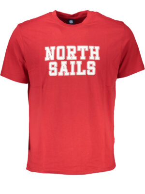 CAMISETA MANGA CORTA HOMBRE NORTH SAILS ROJA