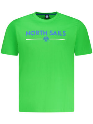 CAMISETA MANGA CORTA NORTH SAILS HOMBRE VERDE