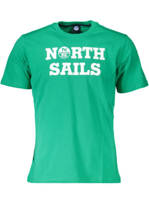 CAMISETA NORTH SAILS MANGA CORTA HOMBRE VERDE