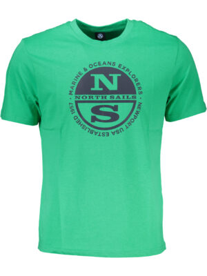 CAMISETA MANGA CORTA HOMBRE NORTH SAILS VERDE