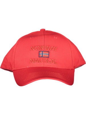 NORUEGA 1963 GORRO DE HOMBRE ROJO