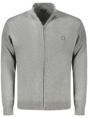 NORUEGA 1963 CÁRDIGAN DE HOMBRE GRIS