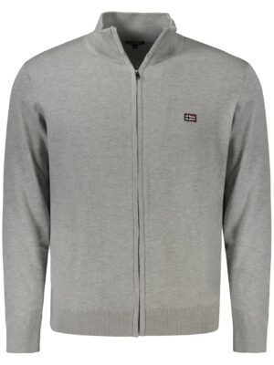 NORUEGA 1963 CÁRDIGAN DE HOMBRE GRIS